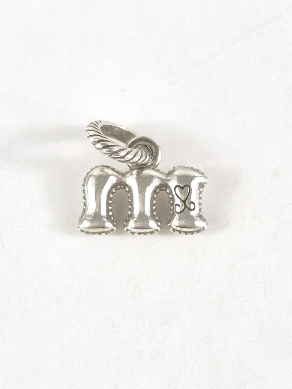 Brighton ABC Lowercase Letter M Charm - Picture 3 of 4
